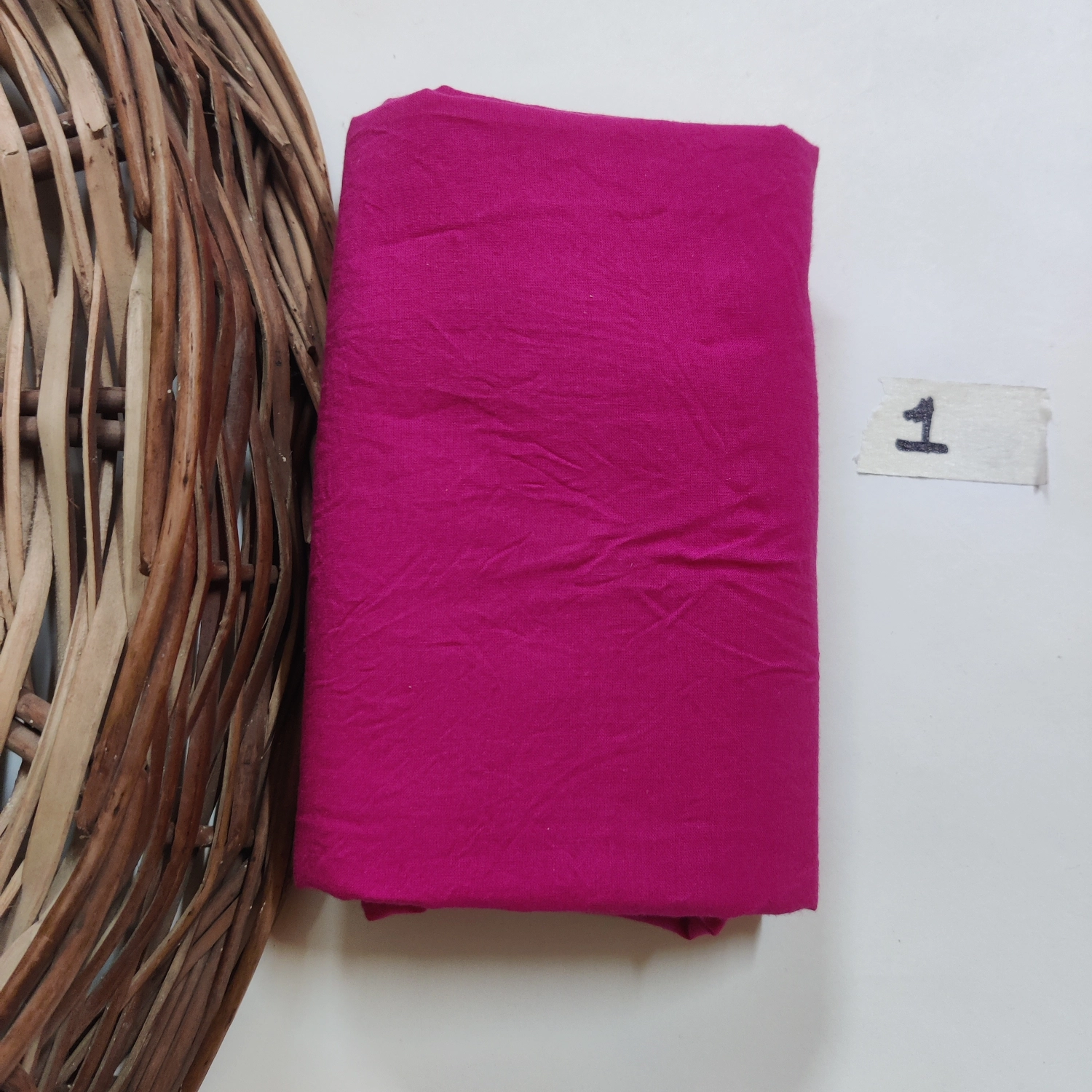 Pre cut-1 meter, jaipuri cotton fabric