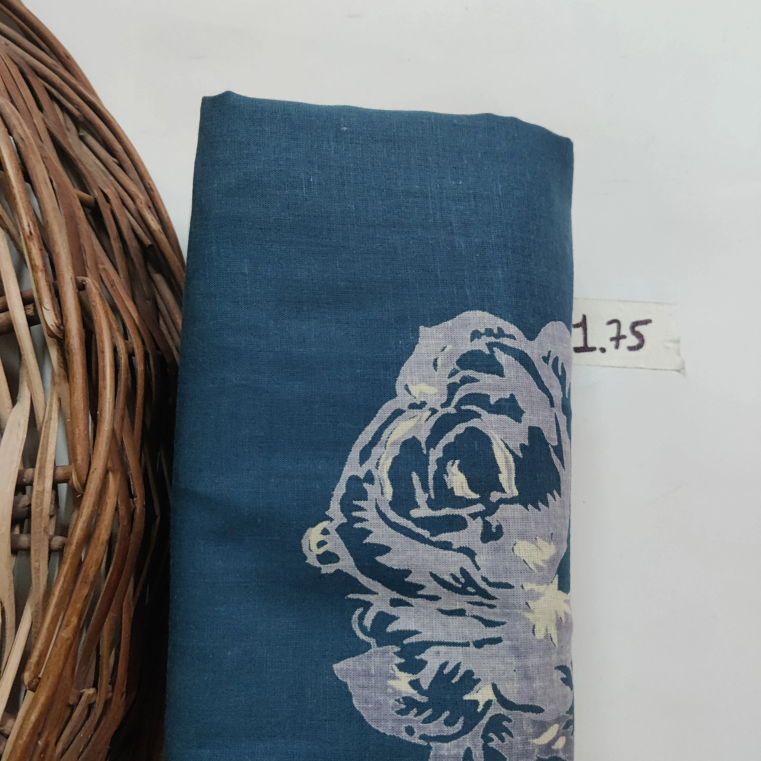 Pre cut-1.75meter, jaipuri cotton fabric.